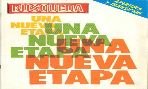Última tapa con formato revista, corresponde al número 104 del año 1981