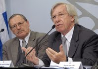 Presidente ROU y Ministro de Educación y Cultura