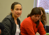 Olga Gutiérrez (Mexico) y Eloísa Jaramillo (Colombia)