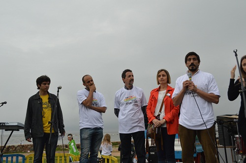 Autoridades durante acto Autoridades durante acto