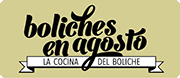 Logotipo de Boliches en agosto
